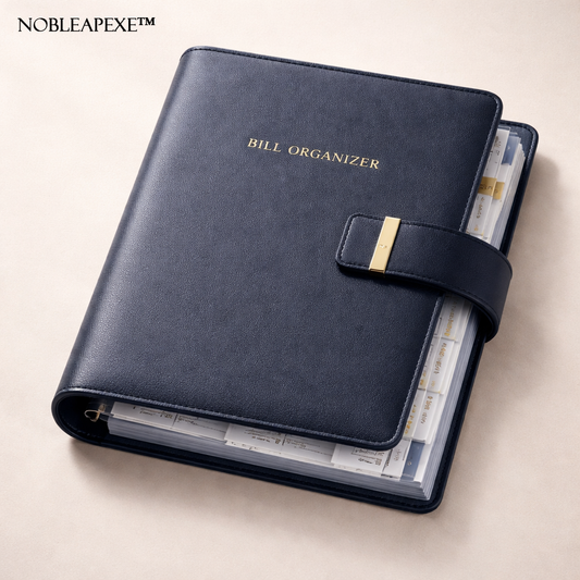 NOBLEAPEXE™ LedgerVault Premium Ring Binder