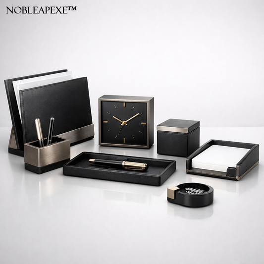 NOBLEAPEXE™ ExecutiveDesk Multi-Piece Office Organizer Collection